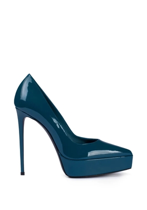 Le Silla Uma platform pumps - Blue