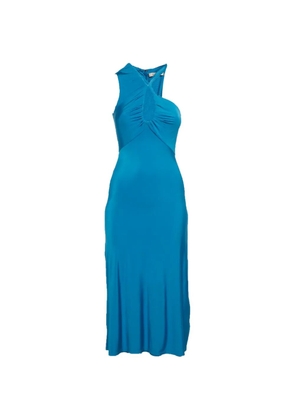 Et Ochs one-shoulder cut-out midi dress - Blue