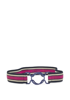 ISABEL MARANT Elie striped belt - Blue