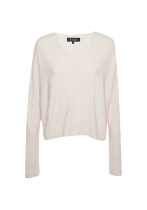 Loro Piana Pre-Owned cashmere patterned jumper - Pink