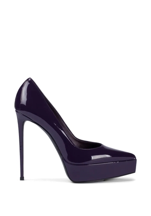 Le Silla Uma platform pumps - Purple