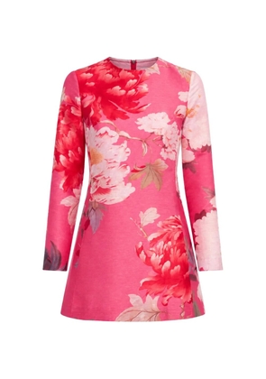 Leo Lin Aliza peony-print mini dress - Pink
