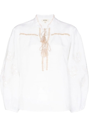 BOTEH La Choza embroidered blouse - White