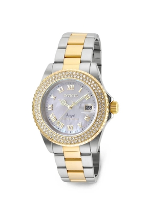 Invicta Angel crystal-embellishment 40mm watch - Silver