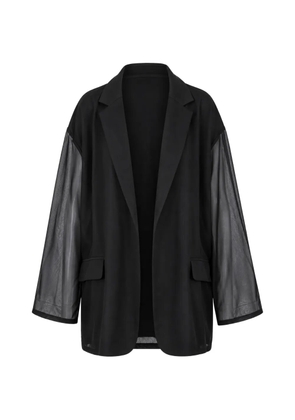 COG THE BIG SMOKE Jubilee sheer-sleeve jacket - Black