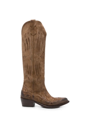ERALDO Malu embroidered-design boots - Brown