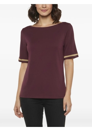 Ralph Lauren Vintage boat-neck T-shirt - Red