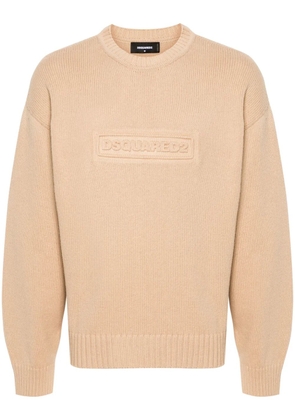 DSQUARED2 crew-neck sweater - Neutrals