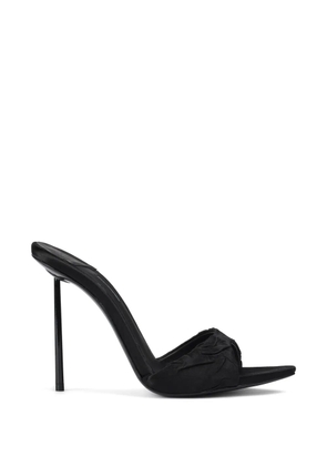 Le Silla Bella silk sandals - Black