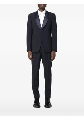 Emporio Armani shawl-lapel suit - Blue