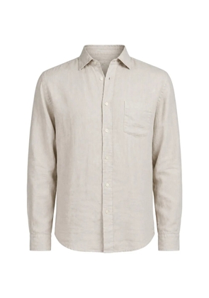 HARTFORD Paul pocket-detail shirt - Neutrals