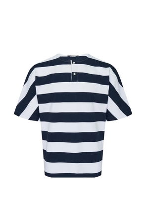 Jacquemus striped cotton T-shirt - Blue