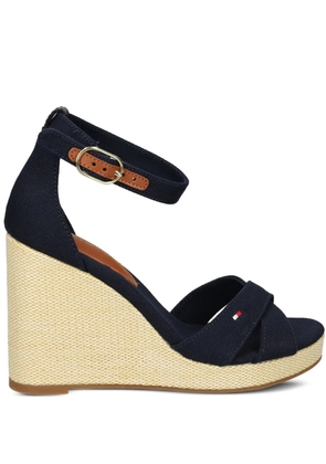 Tommy Hilfiger leather sandals - Blue