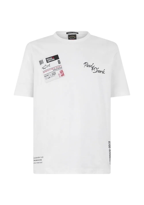 Paul & Shark graphic-print short-sleeve T-shirt - White