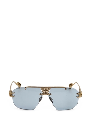 Cazal 777 geometric-frame sunglasses - Gold