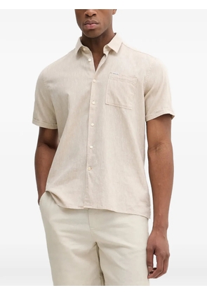 Barbour Nelson short-sleeve shirt - Neutrals
