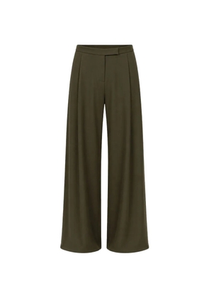 The Sei Boyfriend pleated trousers - Green