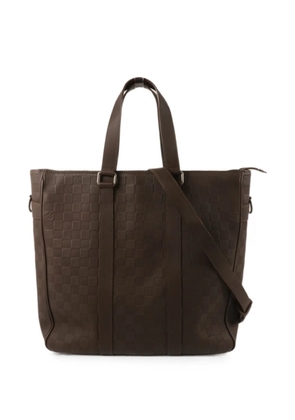 Louis Vuitton Pre-Owned Neo Tadao Damier Infini shoulder bag - Brown