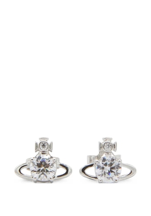 Vivienne Westwood Reina crystal-embellished earrings - Silver