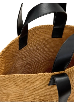 AllSaints Lutece woven tote bag - Neutrals