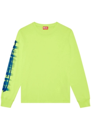 Diesel T-Just-Ls-Slits-N2 T-shirt - Green