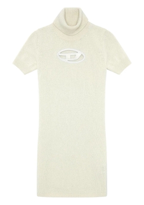 Diesel M-Argaret knitted minidress - Neutrals