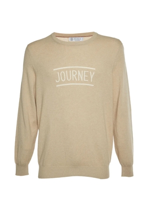 Brunello Cucinelli crew-neck sweater - Neutrals