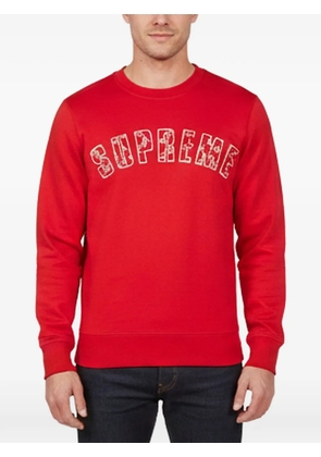 Louis Vuitton Pre-Owned x Supreme Arc Logo crew-neck sweater - Red
