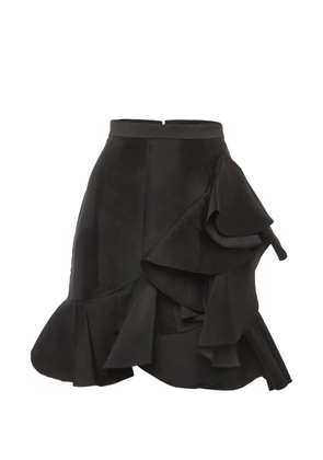 Stella McCartney Pre-Owned ruffled mini skirt - Black
