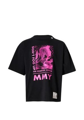 Maison MIHARA YASUHIRO graphic-print T-shirt - Black