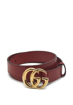 Gucci Pre-Owned GG Marmont leather belt - Red