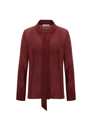OCCLEUS Charli silk shirt - Red