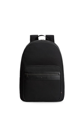 Tommy Hilfiger logo-print zipped backpack - Black