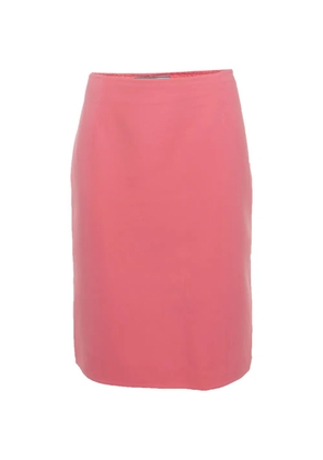 Prada Pre-Owned high-waisted pencil skirt - Pink