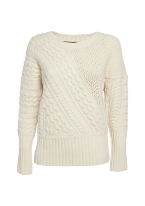 Burberry Pre-Owned cable-knit sweater - Neutrals