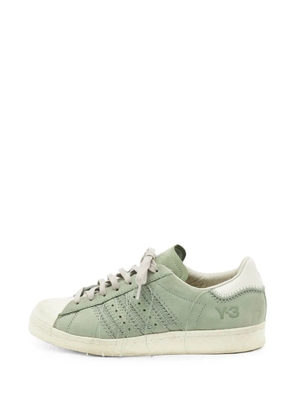 Y-3 Adidas Vintage Superstar whipstitched sneakers - Green