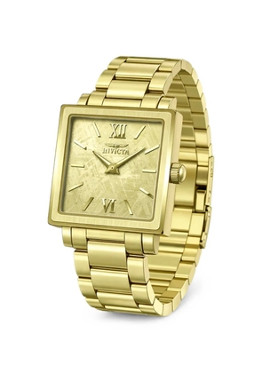 Invicta Angel square face 23mm watch - Gold