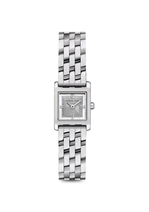 Michael Kors Georgie micro square case 19mm watch - Silver