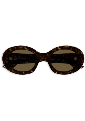 Alexander McQueen Eyewear AM0445S sunglasses - Brown