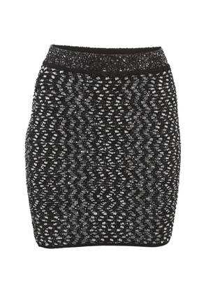Missoni Pre-Owned sequin-embellished mini skirt - Black