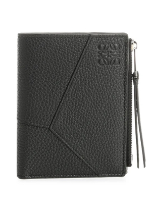 LOEWE Puzzle grained-leather wallet - Black