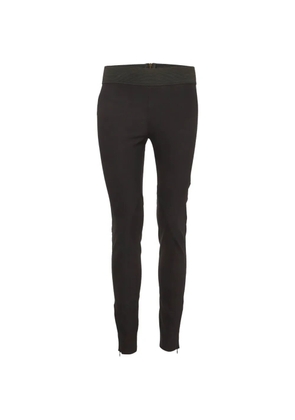 Stella McCartney Pre-Owned high-rise stretch-knit trousers - Black