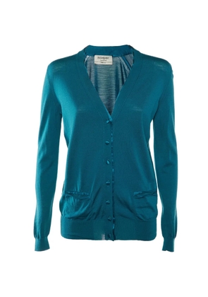 Saint Laurent Pre-Owned V-neck cardigan - Blue
