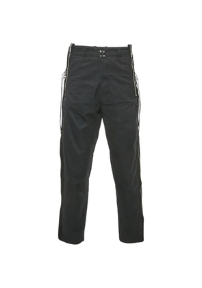 Diesel zip-detail trousers - Black