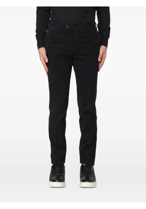 PT Torino straight-leg cotton trousers - Black