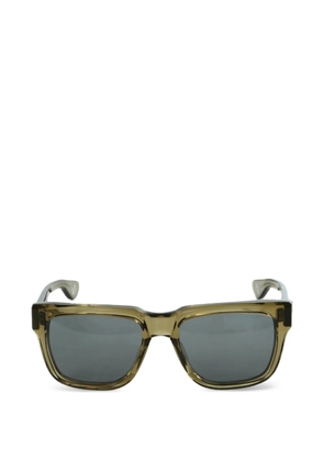 Chrome Hearts Box-Officer square-frame sunglasses - Green