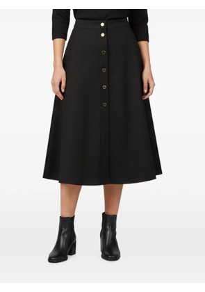 Escada Pre-Owned Rosara A-line midi skirt - Black