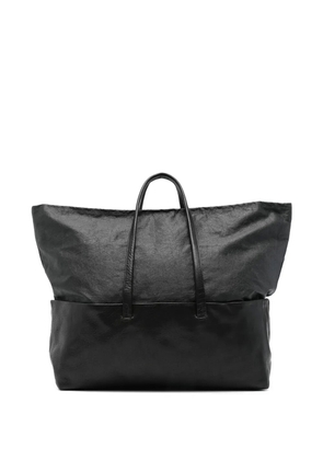 Cornelian Taurus By Daisuke Iwanaga x OGATA Paris medium leather tote bag - Black