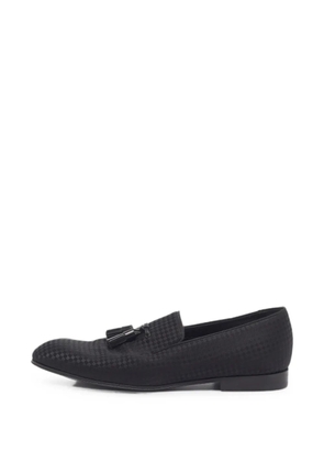 Louis Vuitton Pre-Owned Solferino jacquard tassel loafers - Black