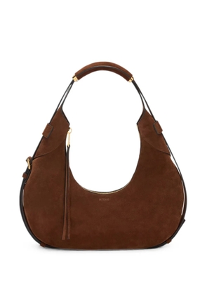 Moschino suede shoulder bag - Brown